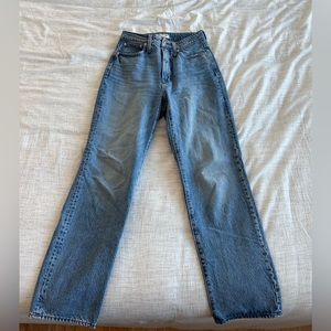 Madewell Curvy Perfect Vintage Straight Jeans